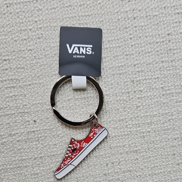 Vans Red and White Sneaker Keychain - Picture 10 of 10